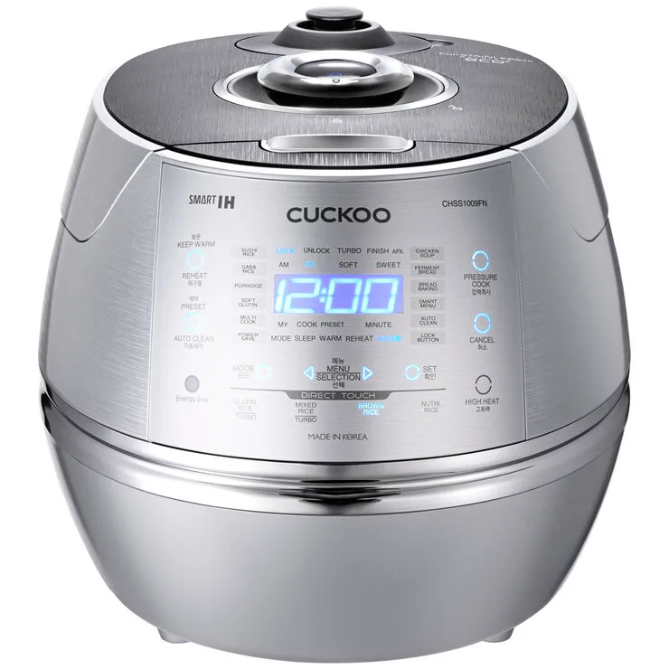 Cuckoo IH Electric Pressure Rice Cooker 10 Cups CRP-CHSS1009F