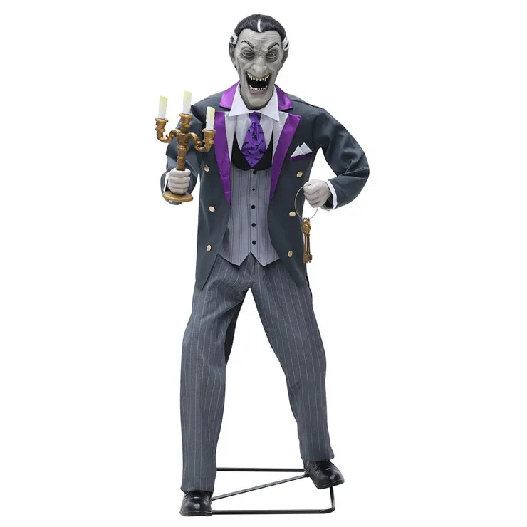 Animated Halloween Vampire Butler 1.9M