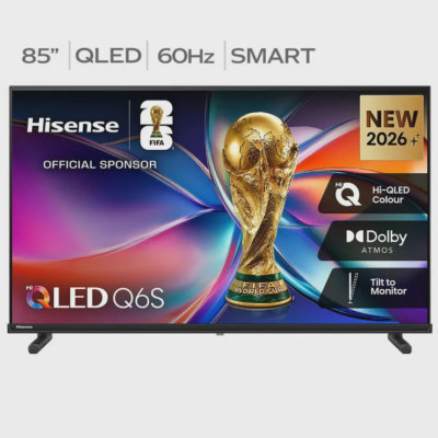 Hisense 85 Inch Q6SAU QLED 4K Smart TV 85Q6SAU