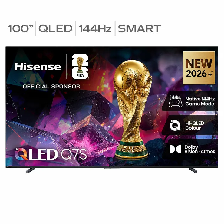 Hisense 100 Inch Q7S Hi-QLED 4K Smart TV 100Q7SAU