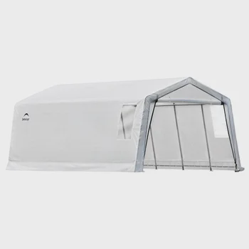 Northern Shelters Peak 12 ft. x 20 ft. x 8 ft. White Garage