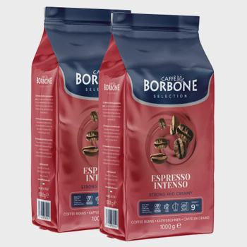 Caffè Borbone Espresso Intenso Whole Coffee Beans, 2 × 1 kg