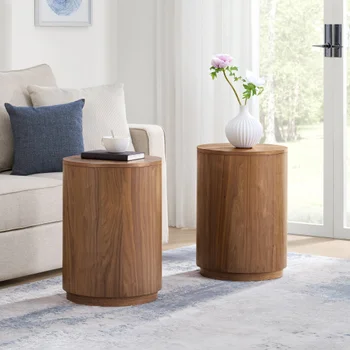 Finn Drum Side Tables 2-pack