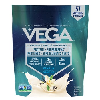 Available for delivery at a higher price Vega Vanilla Protein & Super Greens Vega Vanilla Protein & Super Greens