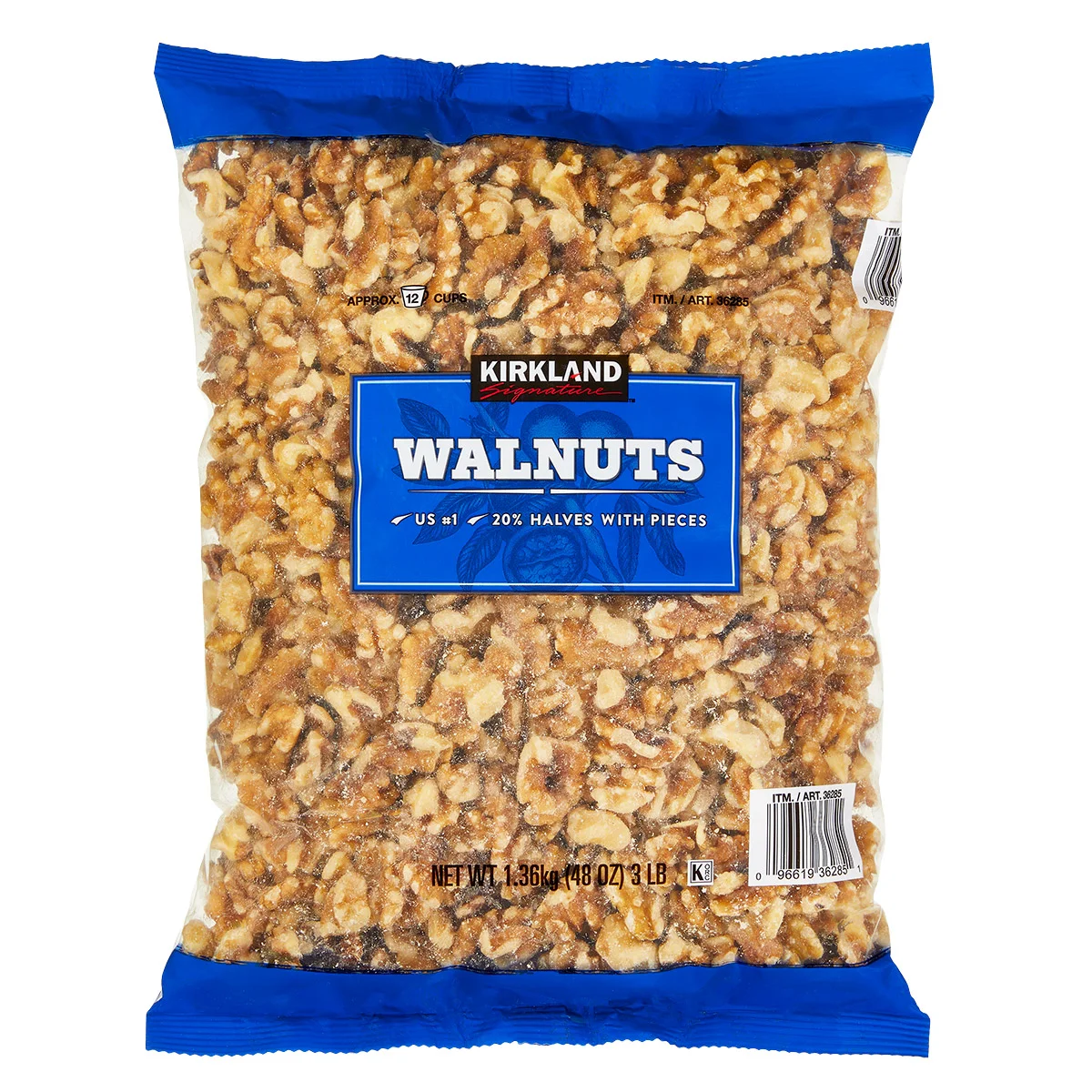 Kirkland Signature Walnut Halves, 3 lbs