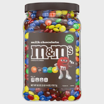 M&M's Candy — Milk Chocolate, 62 oz