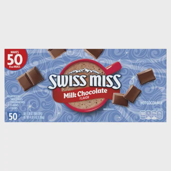 Swiss Miss Milk Chocolate Flavor Hot Cocoa Mix — 50 ct