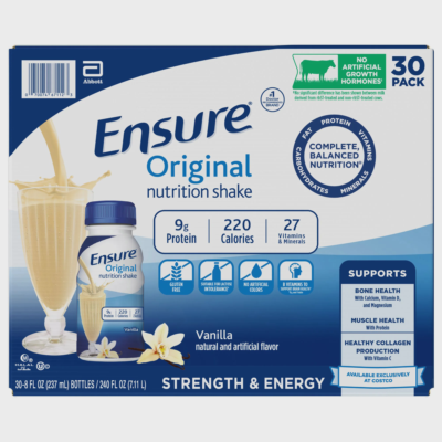 Ensure Original Nutrition Shake, 8 fl. oz, 30-pack, Vanilla