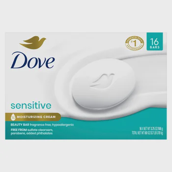 Dove Moisturizing Beauty Bar — Sensitive, 16/3.75 oz