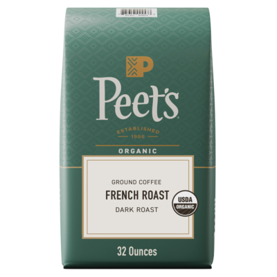 Peet's Coffee Organic French Roast Ground Coffee