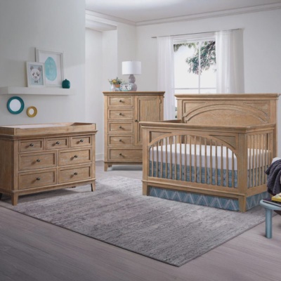 Imagio Baby Lisbon 3-piece Nursery Set, Sandwash