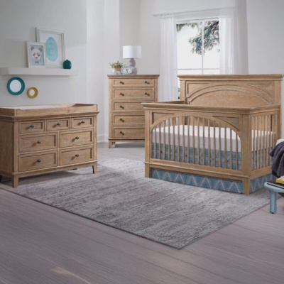 Imagio Baby Lisbon 3-piece Nursery Set, Sandwash