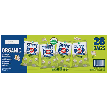 Skinny Pop Popcorn Organic