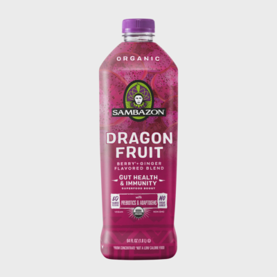 Sambazon Organic Dragon Fruit Berry Ginger Juice
