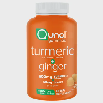 Qunol Turmeric + Ginger Gummies — 200 ct