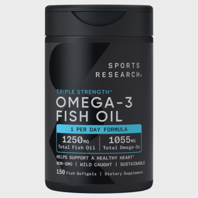 Sports Research Omega-3 Fish Oil
