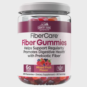 Country Farms FiberCare Fiber Gummies — 240 ct