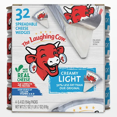 Laughing Cow OR Laughing Cow Light Wedges, 21.7 oz