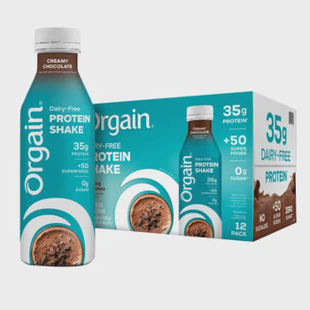 Orgain Dairy-Free 35g Protein Shake — Creamy Chocolate, 12/14 fl oz