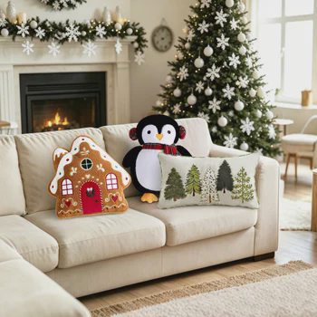 Seasonal Holiday Decorative Pillow