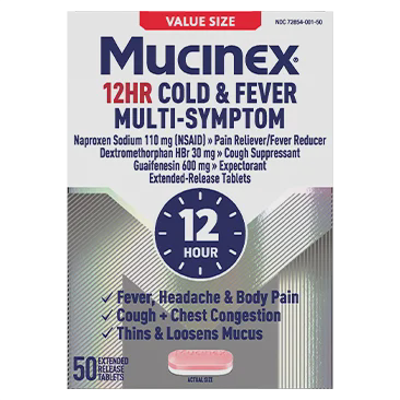 Mucinex 12 HR Cold & Fever