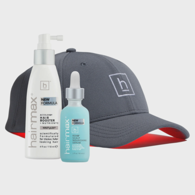 Hairmax PowerFlex Laser Cap Hair Growth System plus Hair Loss Treatments