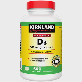 Kirkland Signature Vitamin D3 — 600 ct
