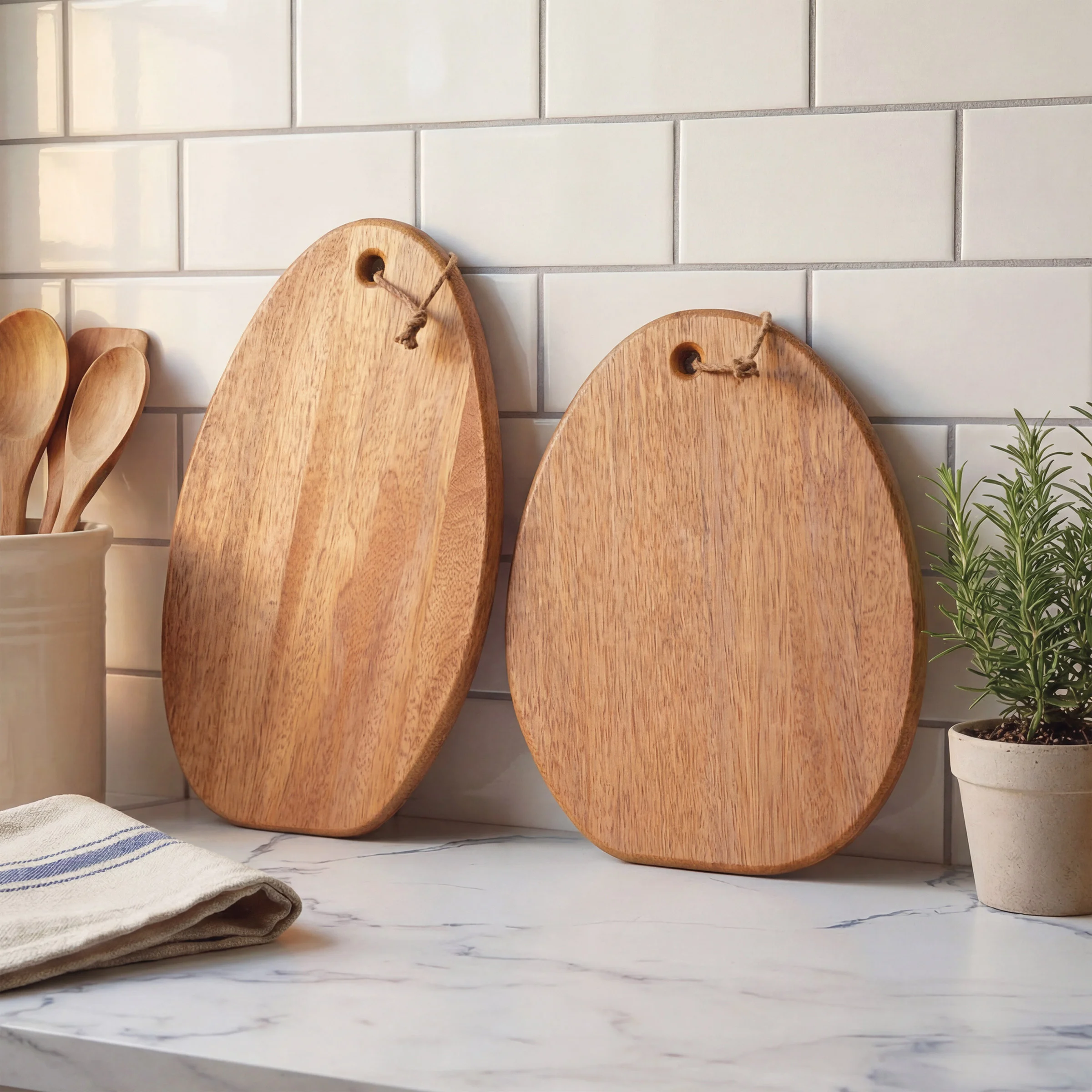 BirdRock Home Artisan Serving Boards, 2-piece