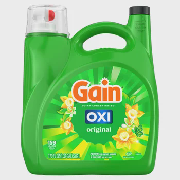 Gain + OXI Liquid Laundry Detergent — 170 fl oz, 159 loads