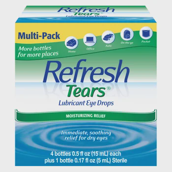 Refresh Tears® Lubricant Eye Drops — 4/15 mL + 5 mL