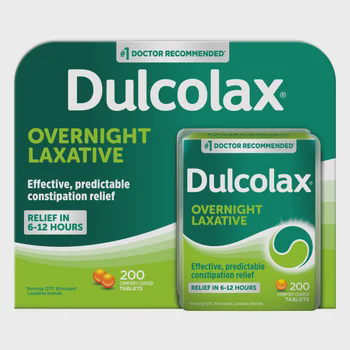 Dulcolax Overnight Laxative — 200 ct