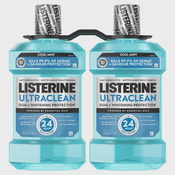 Listerine UltraClean Cool Mint Mouthwash — 2/1.5 L