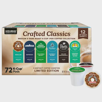 Keurig® Crafted Classics K-Cup® Pods — Variety pack, 72 ct
