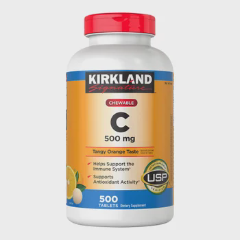 Kirkland Signature Chewable Vitamin C — 500 ct